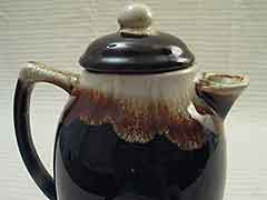 Pfaltzgraff USA #303 Brown Drip Vintage Coffee Server