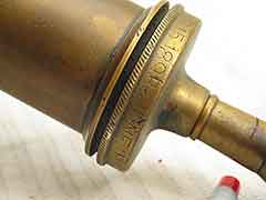 Product photo #100_3144 of SKU 21001150 (C. Perkes early-1900s Antique Bronze Boating Bilge Hand Pump)