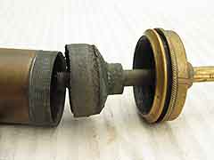 Product photo #100_3145 of SKU 21001150 (C. Perkes early-1900s Antique Bronze Boating Bilge Hand Pump)