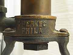 Product photo #100_3152 of SKU 21001150 (C. Perkes early-1900s Antique Bronze Boating Bilge Hand Pump)