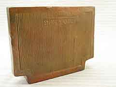 Product photo #100_6312 of SKU 21001255 (Shakespeare 1910s Pompeian Bronze Copper-clad Antique Bookend)