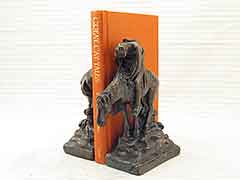Product photo #100_6610 of SKU 21001268 (BIG 8-inch “End of the Trail” 1920s Galvano Bronze Bookends)
