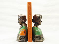 Product photo #100_6648 of SKU 21001328 (Two-pair “Dutch Couple” 1920s Pompeian Bronze Bookends)