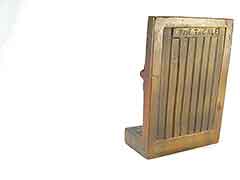 Product photo #100_7882 of SKU 21001321 (“The Tackle” 1920s Football Bronze-clad Antique Bookend)