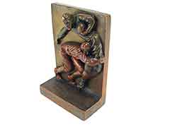 Product photo #100_7891 of SKU 21001321 (“The Tackle” 1920s Football Bronze-clad Antique Bookend)