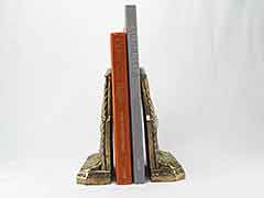 Product photo #100_8269 of SKU 21001330 (Galleon Tall Ships 1920s Galvano Bronze Antique Bookends)