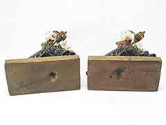 Product photo #100_8365 of SKU 21001334 (BIG 10-inch “Sword Ready Pirate” 1920s Pompeian Bronze Bookends)