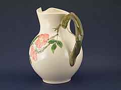 Product photo #100_8551 of SKU 21004004 (1940s Franciscan Desert Rose Pitcher, USA Rare Early Piece)