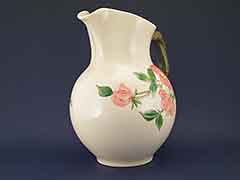 Product photo #100_8555 of SKU 21004004 (1940s Franciscan Desert Rose Pitcher, USA Rare Early Piece)