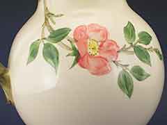 Product photo #100_8562 of SKU 21004004 (1940s Franciscan Desert Rose Pitcher, USA Rare Early Piece)