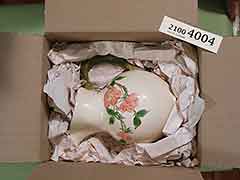 Product photo #100_8563 of SKU 21004004 (1940s Franciscan Desert Rose Pitcher, USA Rare Early Piece)
