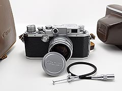 Product photo #100_9070 of SKU 21001183 (Canon IIF2 “EP” 1955 vintage 35mm Rangefinder Camera Bundle)