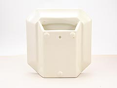 Product photo #100_9574 of SKU 21004015 (Pennsbury Pottery, Red Roster Wall Pocket Planter)