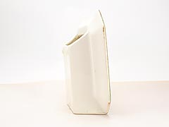Product photo #100_9585 of SKU 21004016 (Pennsbury Pottery, Blue Lily Flowers Wall Pocket Planter)