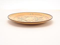 Product photo #100_9605 of SKU 21004018 (Pennsbury Pottery, “Home is where the Heart is” 8-inch Decorative Plate)