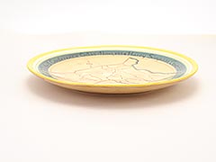 Product photo #100_9614 of SKU 21004019 (Pennsbury Pottery, 1954 Rotary Conference 8-inch Decorative Plate)