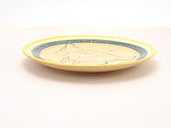 Product photo #100_9615 of SKU 21004019 (Pennsbury Pottery, 1954 Rotary Conference 8-inch Decorative Plate)