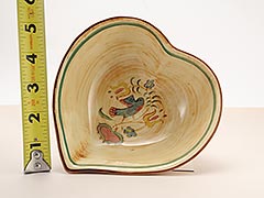 Product photo #100_9642 of SKU 21004022 (Pennsbury Pottery, Bird over Heart Candy Dish (lighter color))