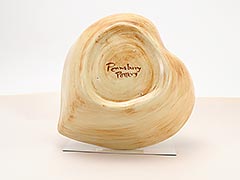 Product photo #100_9643 of SKU 21004022 (Pennsbury Pottery, Bird over Heart Candy Dish (lighter color))