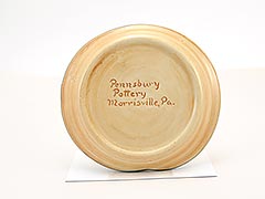 Product photo #100_9683 of SKU 21004026 (Pennsbury Pottery, Doylestown Trust Company 1896–1958 Ashtray)