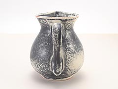 Product photo #100_9733 of SKU 21004031 (Pennsbury Pottery Gray Spongeware 1-cup Creamer Pitcher by RB)
