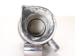 Product photo #100_9738 of SKU 21004031 (Pennsbury Pottery Gray Spongeware 1-cup Creamer Pitcher by RB)