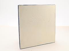 Product photo #100_9833 of SKU 21004037 (Pennsbury Pottery, Blue and White “Maple Leaf” Tile)